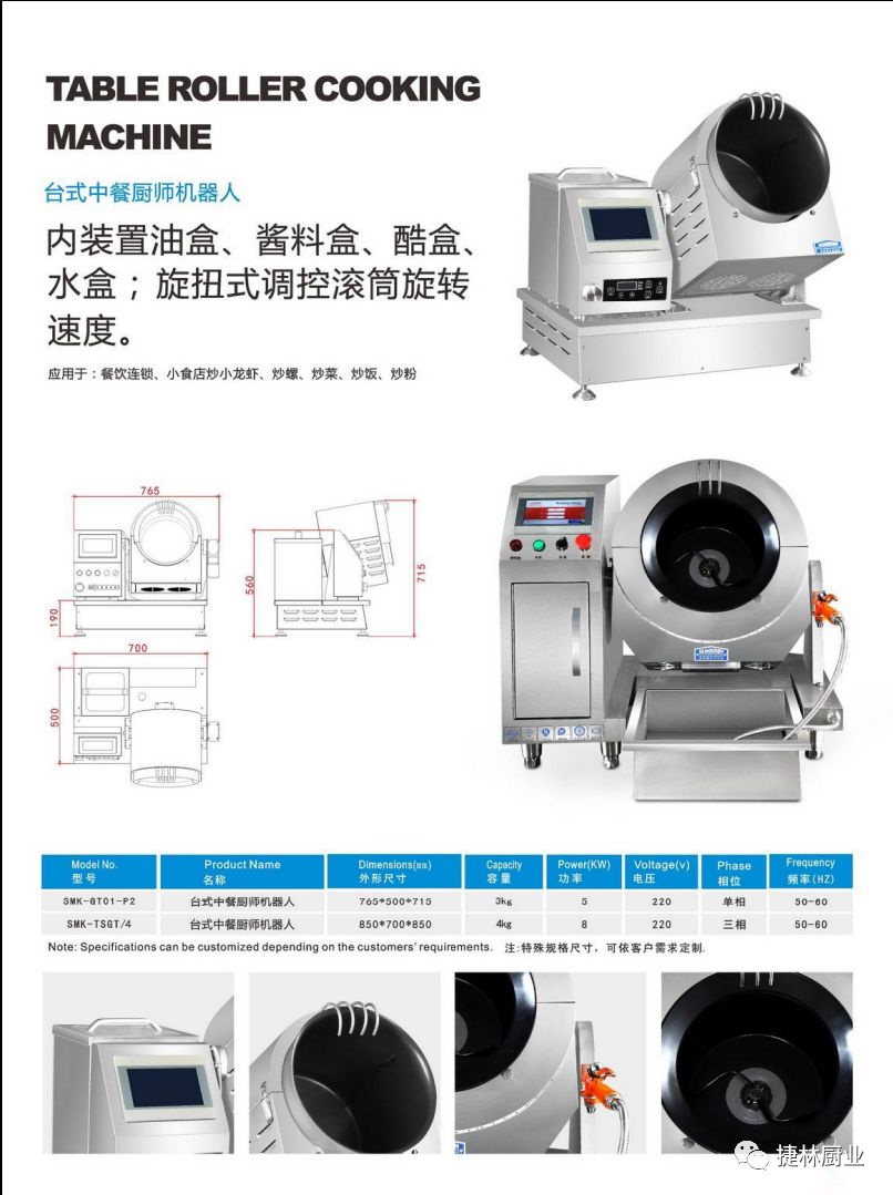 湖北捷林厨业合作伙伴‖餐饮连锁首选的人工智能产品展示