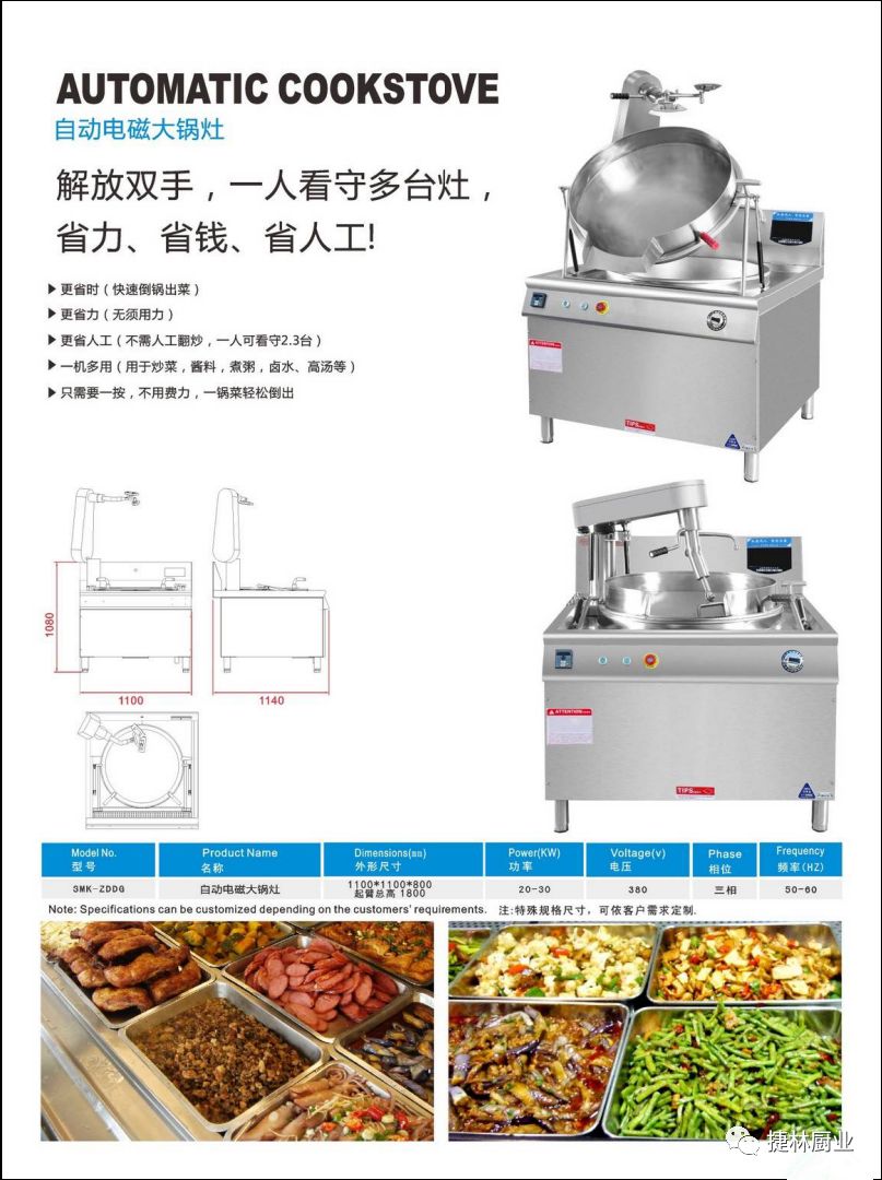 湖北捷林厨业合作伙伴‖餐饮连锁首选的人工智能产品展示