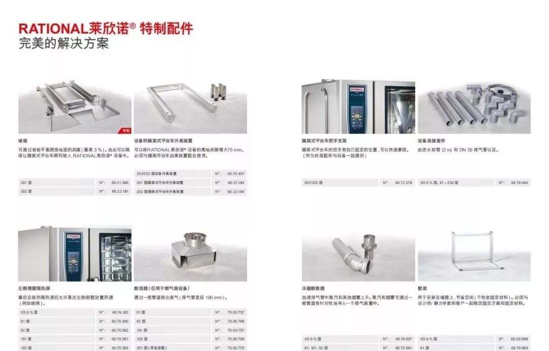 RATIONAL万能蒸烤箱专业玩家必配的几款超级工具
