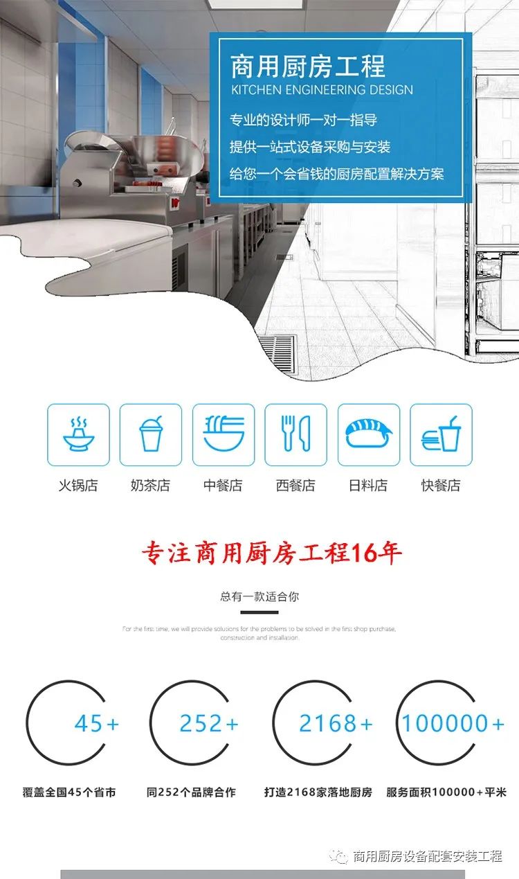 商用厨房工程酒店食堂学校饭堂一站式工程改造方案