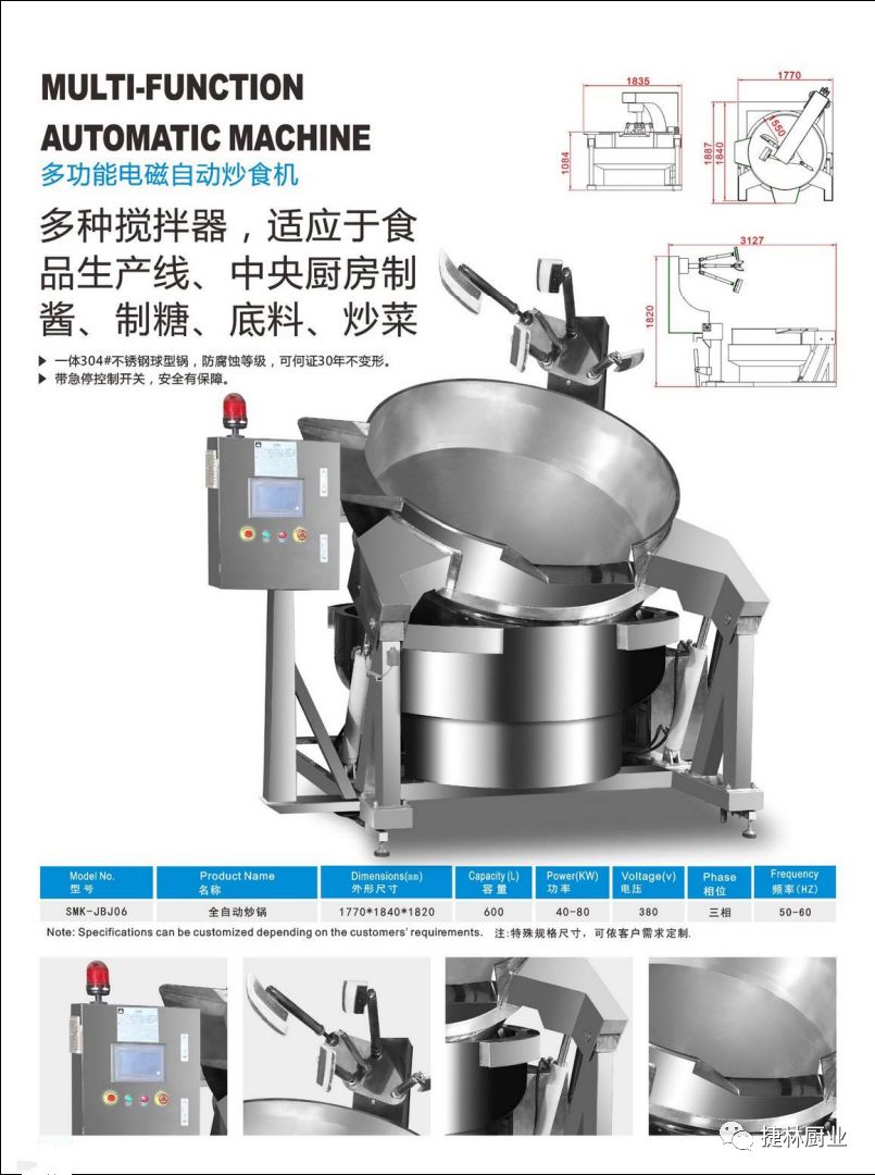 湖北捷林厨业合作伙伴‖餐饮连锁首选的人工智能产品展示