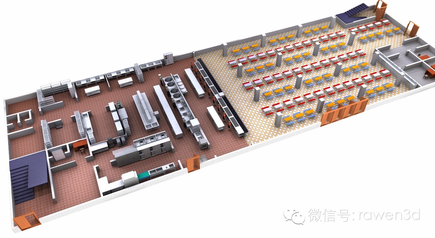 商用厨房设计神器——水纹商厨CAD/3D设计软件简介