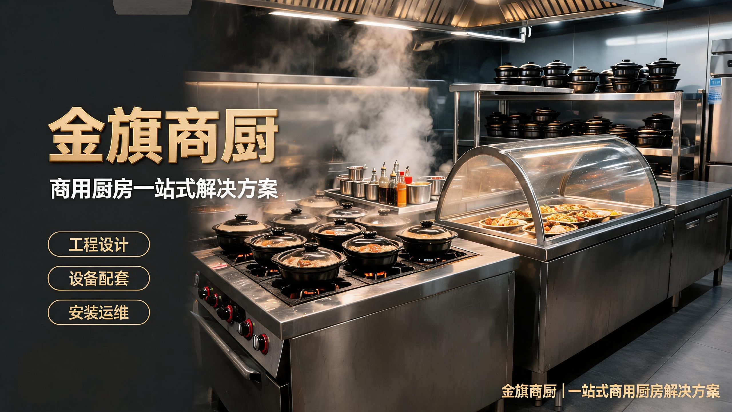 金旗商厨-一站式商用厨房解决方案